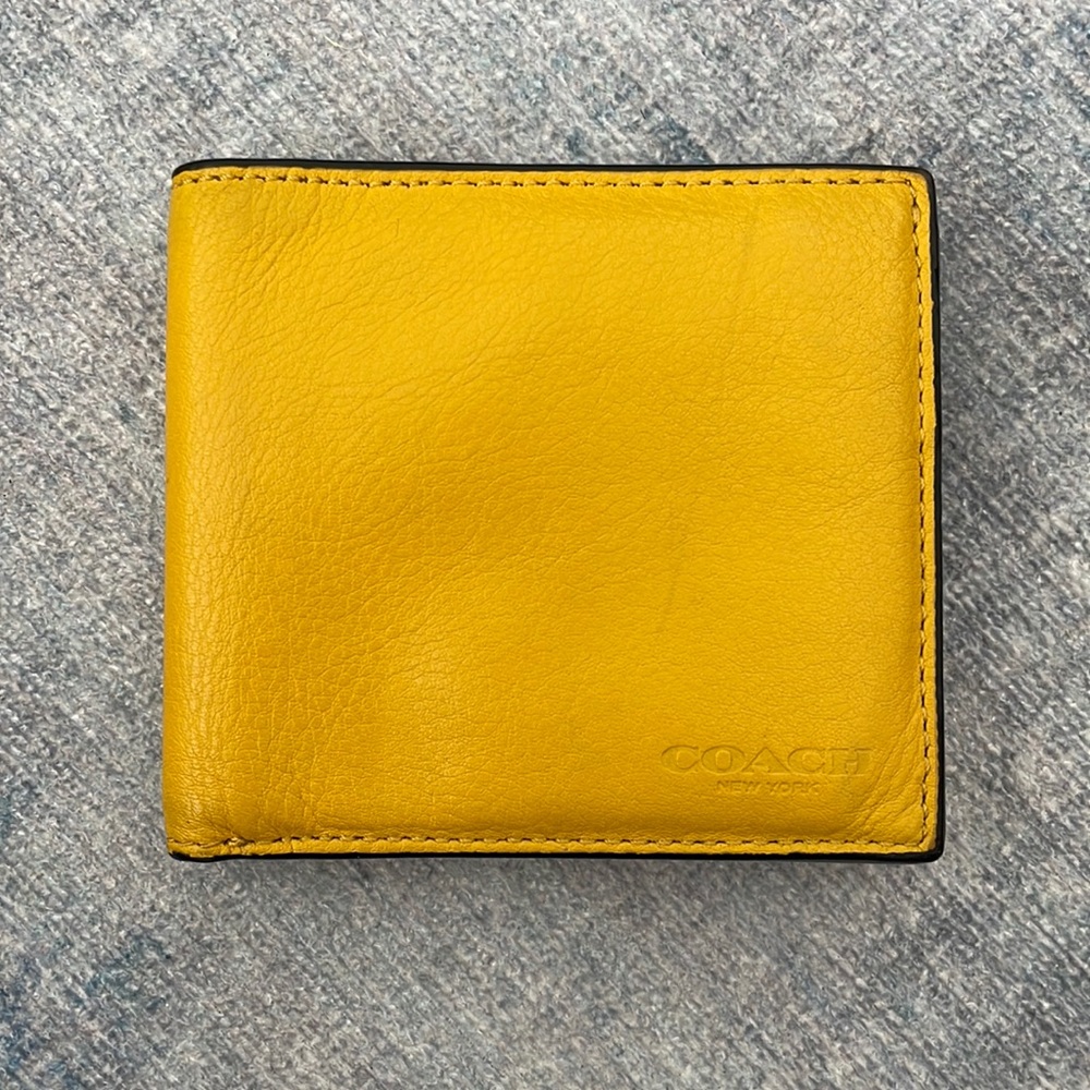 Leather Coach Wallet